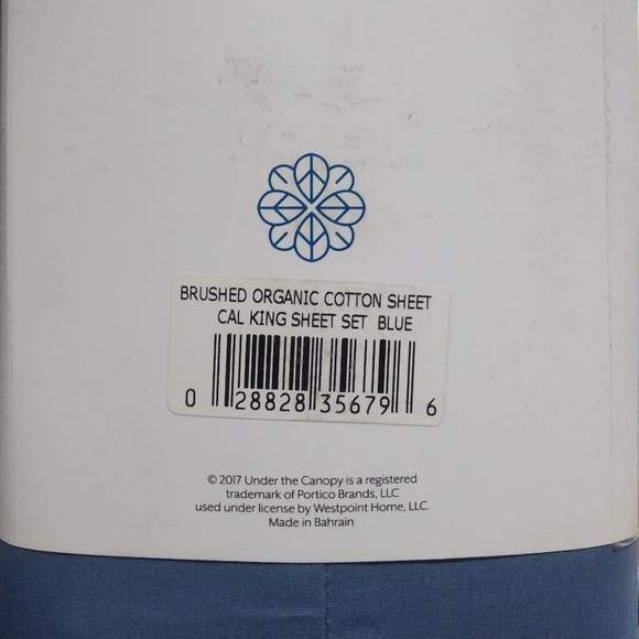 New Under The Canopy California King sheet set - Picture 2 of 4